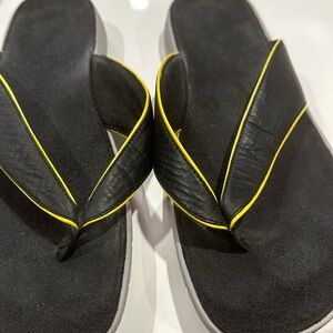 Leather Cole Hann sandals with Nike air soles